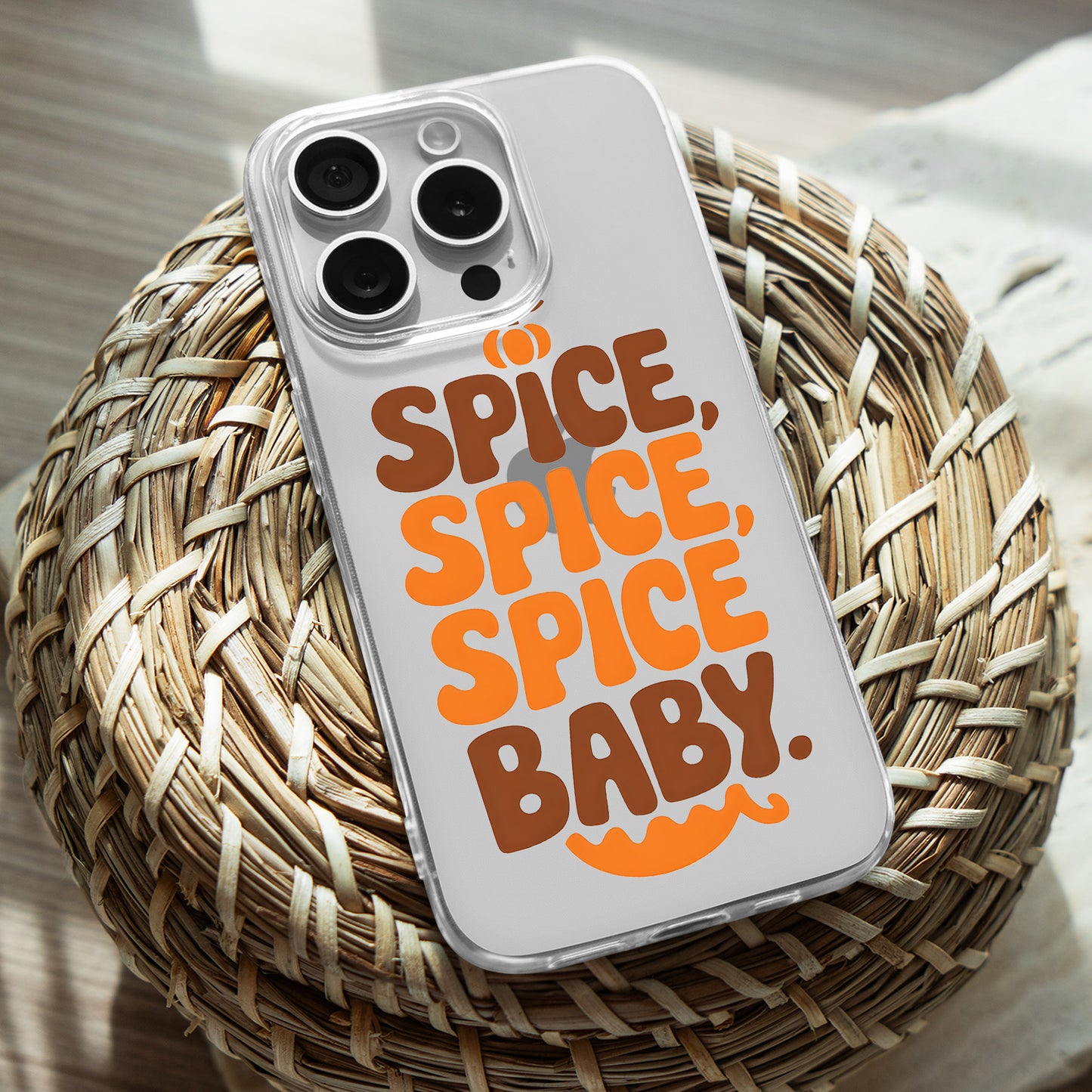 Spice Spice Spice Baby TPU Clear Case for iPhone & Samsung Phones