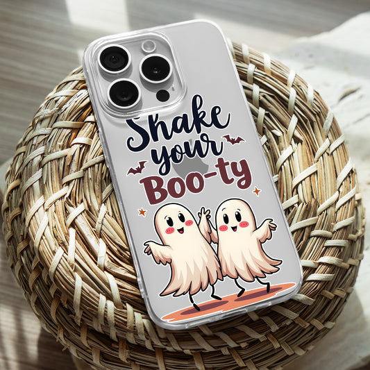 Shake Your Boo-ty TPU Clear Case for iPhone & Samsung Phones