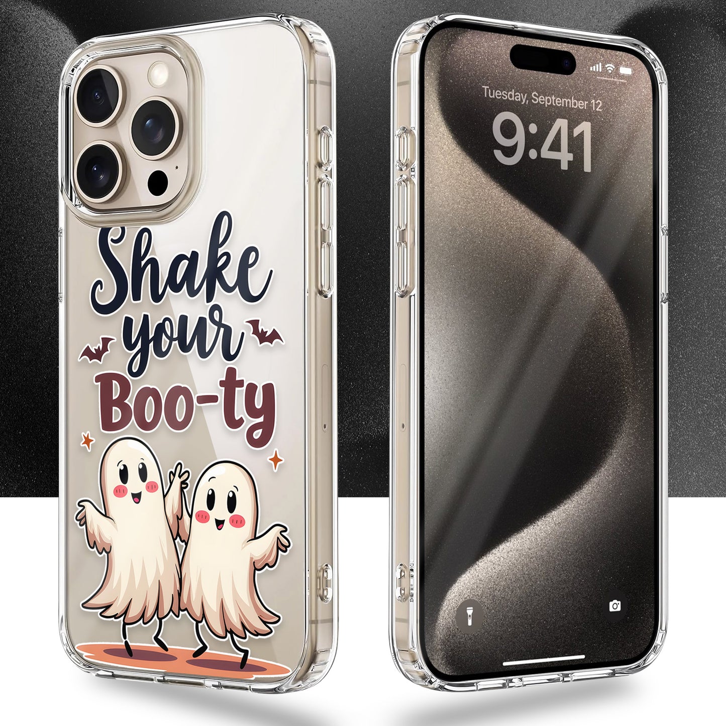 Shake Your Boo-ty TPU Clear Case for iPhone & Samsung Phones