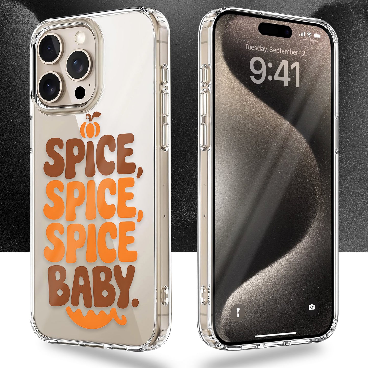 Spice Spice Spice Baby TPU Clear Case for iPhone & Samsung Phones