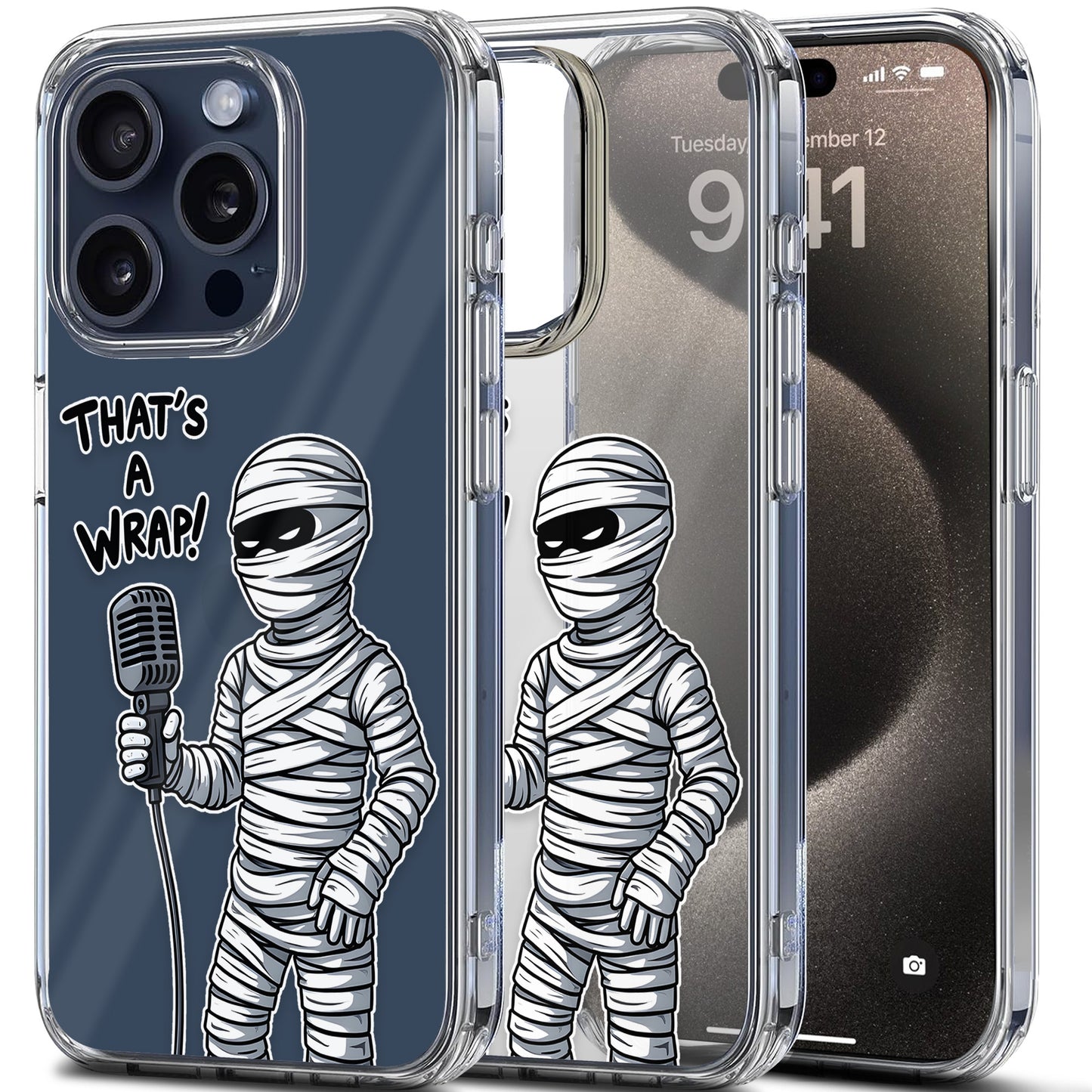 That's a Wrap TPU Clear Case for iPhone & Samsung Phones