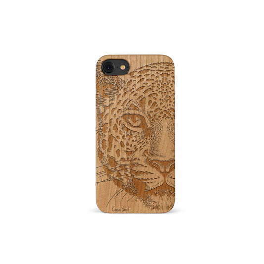 Leopard Sketch Wood - Case Yard USA